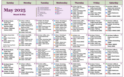May 2025 Activity Calendar